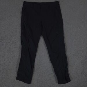Kirkland Pants Womens 2 Black Travel Crop Gorpcore Outdoor Hiking Fishing Nylon